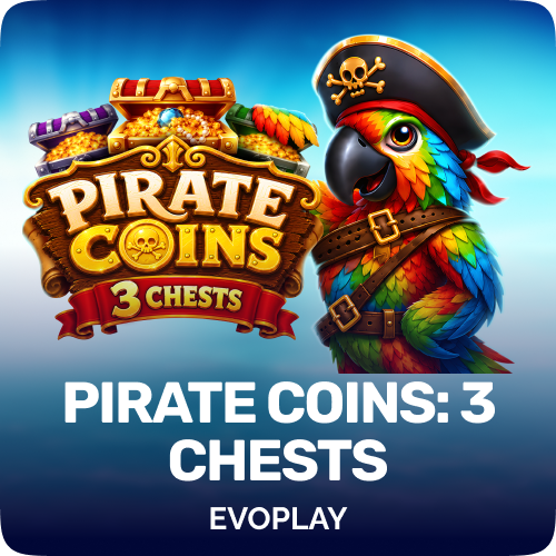 Pirate Coins: 3 Chests