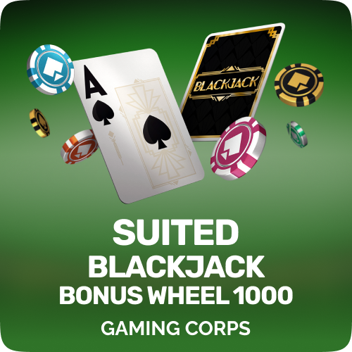 Suited Blackjack Bonus Wheel 1000
