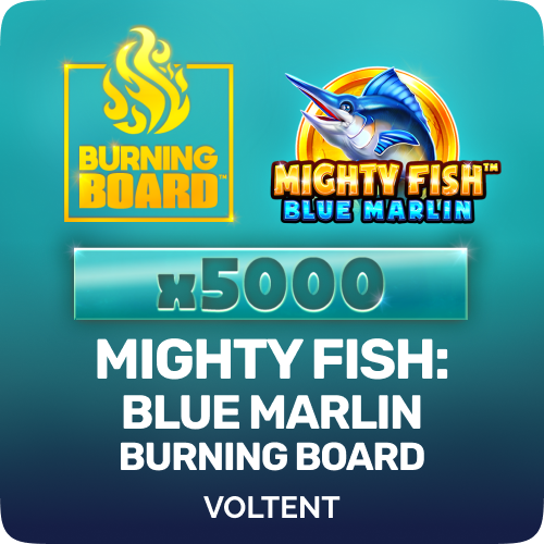 Mighty Fish: Blue Marlin Burning Board