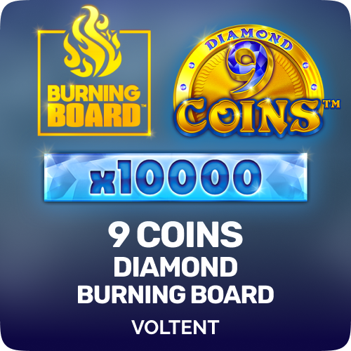 9 Coins Diamond Burning Board