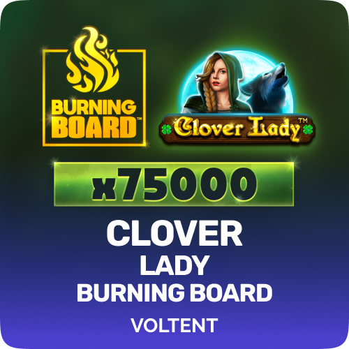 Clover Lady Burning Board