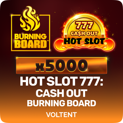 Hot Slot: 777 Cash Out Burning Board