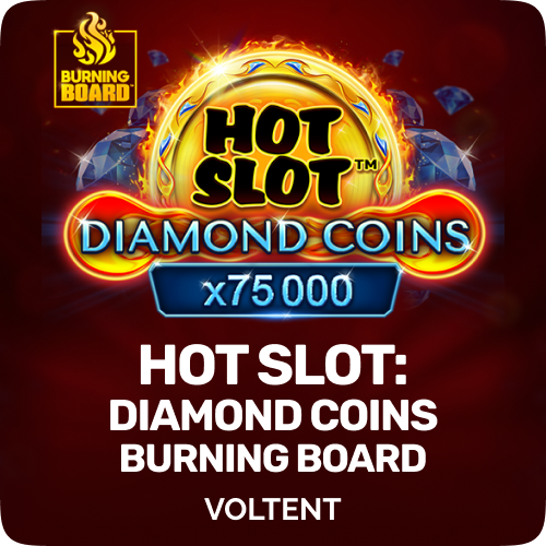 Hot Slot: Diamond Coins Burning Board