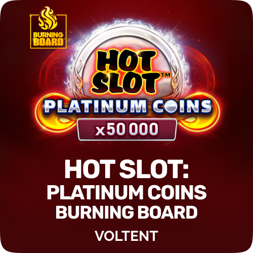 Hot Slot Platinum Coins Burning Board