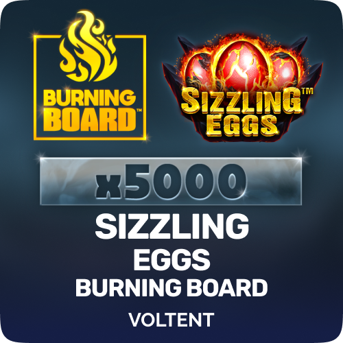Sizzling Eggs Burning Board