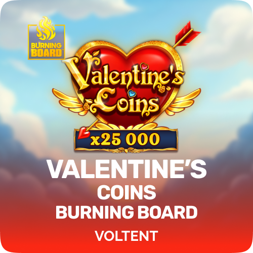 Valentine's Coins Burning Board